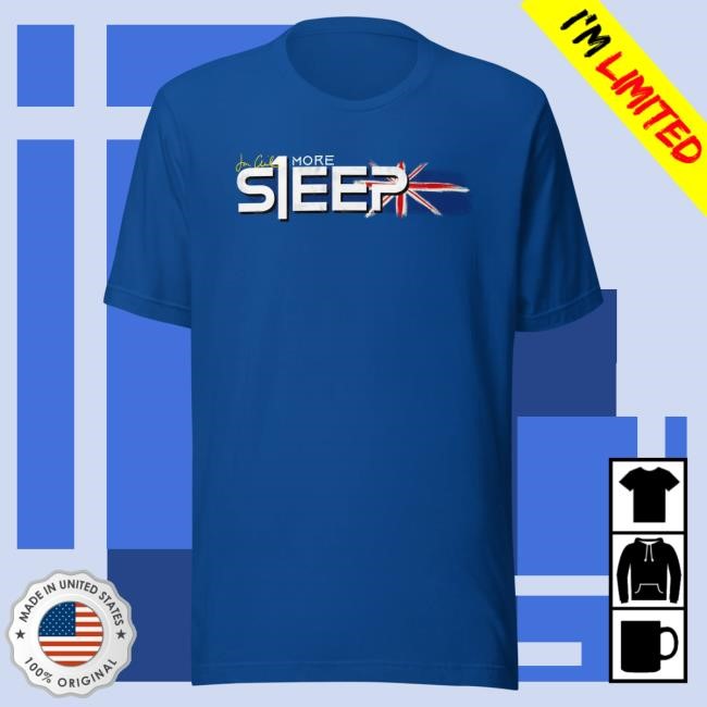 Official Jon Anik One More Sleep Jon Anik Uk Dark Tshirt