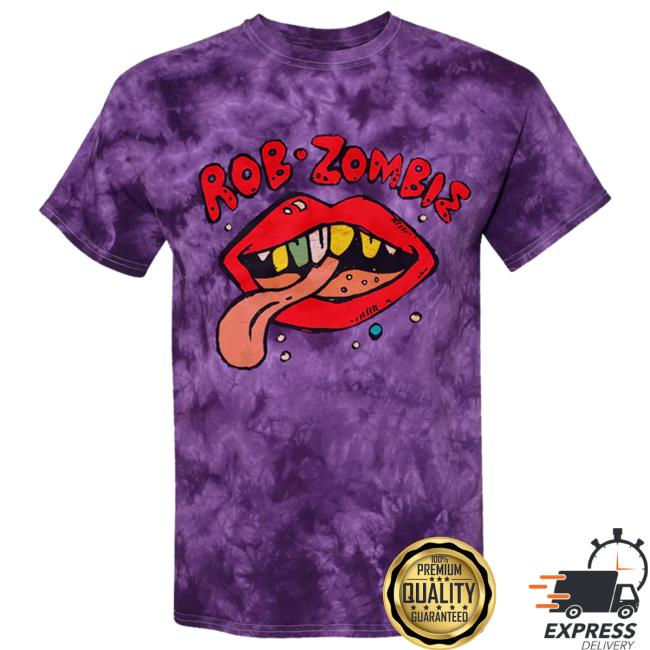 Rob Zombie Merch Shop Ghost Lips Shirt
