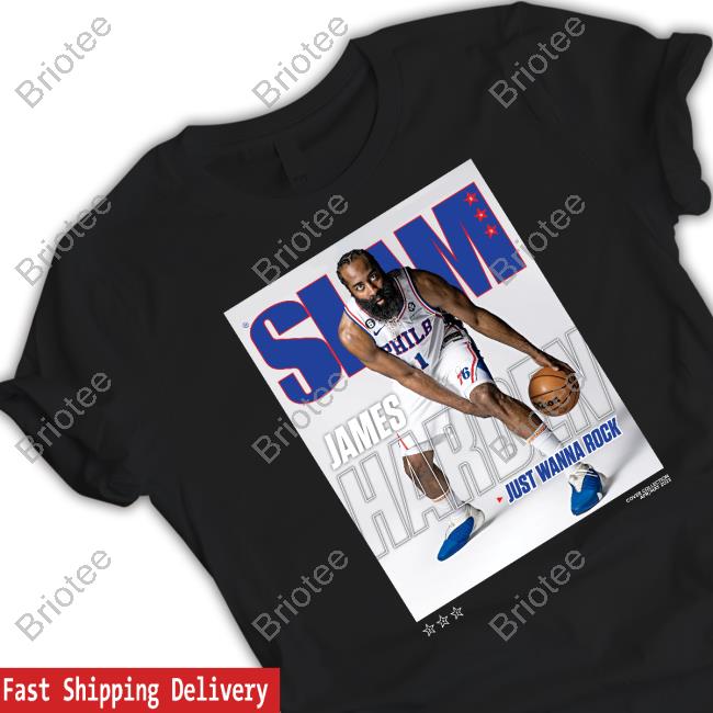 Slam Goods Merch Slam Cover T-Shirt - James Harden
