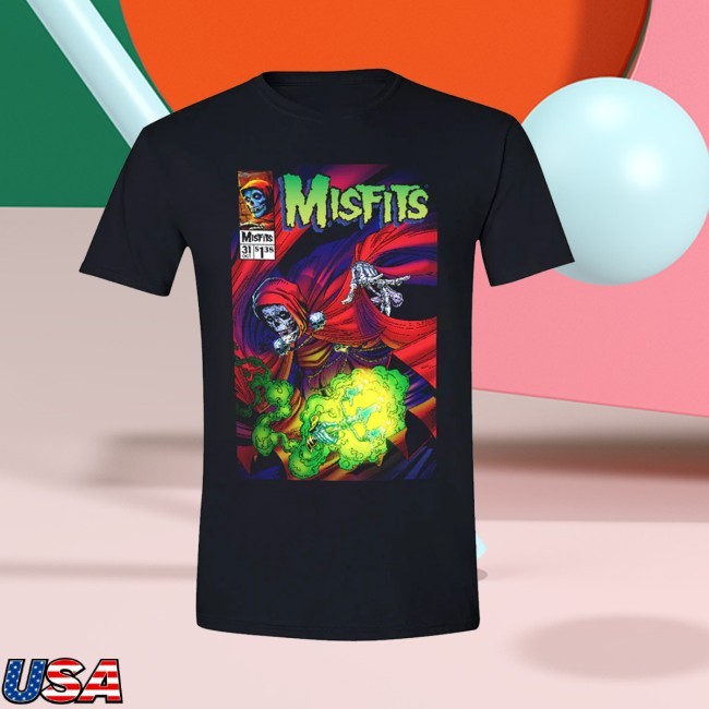 Misfits Hell Fiend Black Shirt Misfits Merch Clothing