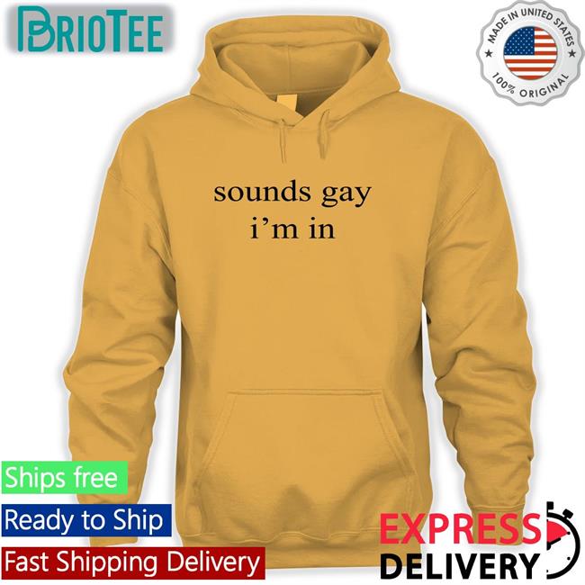 Shirts That Go Hard Sounds Gay I'm In Long Sleeve Tee