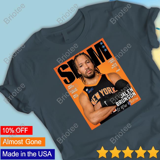 Josh Hart Slam Magazine Brunson T-Shirt Knicks Nation
