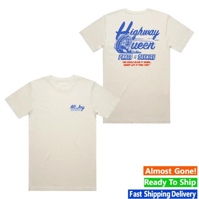 Official Mt Joy Merch Highway Queen Tees