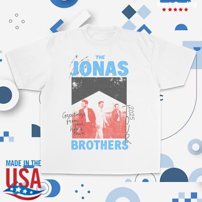 Official Jonas Brothers Merch Store Jonas Brothers Crayon Top Shirt
