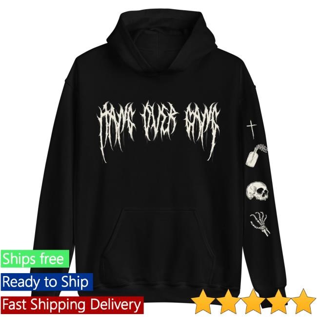 Official Hang Over Gang Clothing Shop "Patchwork" Metal Pullover Hoodie