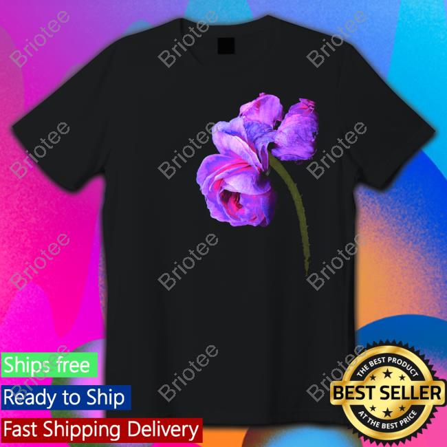 Wildside Yohji Yamamoto Purple Rose Shirt