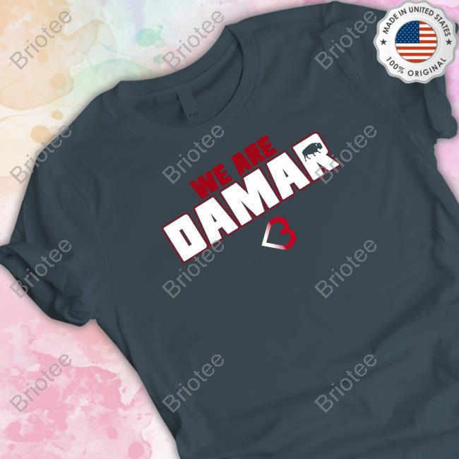 Official We Are Damar Love Tee Shirt