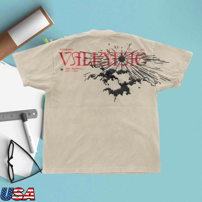 Official Valkyrae Merch Solar Departure T-Shirt