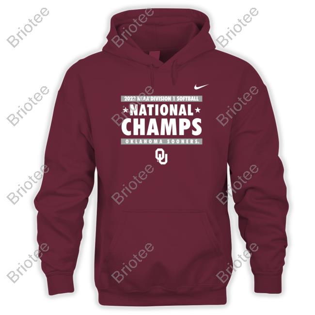 Official Oklahoma Sooners 2023 Ncaa Division Softball National Champions Crewneck Sweatshirt