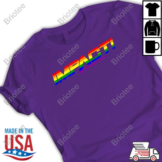 Official Wrestling Headlines Impact Wrestling Pride Month 2023 Long Sleeve Tee