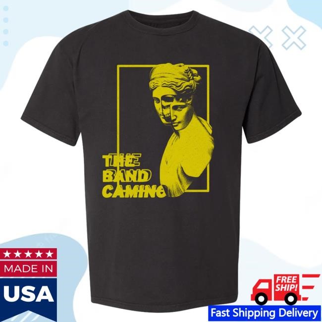 Official The Band Camino Merch Store Statue Tshirt