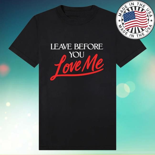 Rare Marshmello Leave Before You Love Me T-shirt Music History