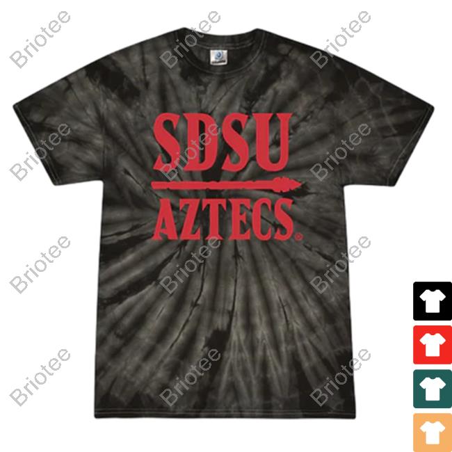Official The Sdsu Nil aztecs Tie Dye Tee