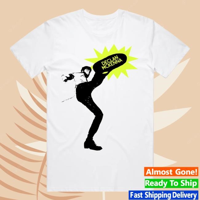Declan Mckenna White Kick Short Sleeve Shirt