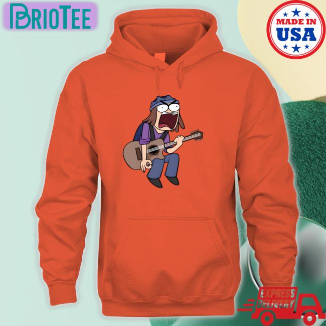 Guitar Cup Man Long Sleeve