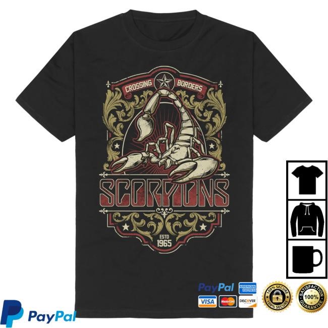 Official Scorpions Wind Of Change Tees