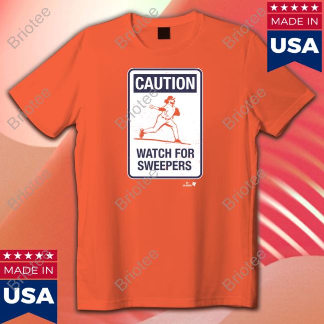 Official Breakingt Justin Lawrence Caution Watch For Sweepers Shirt