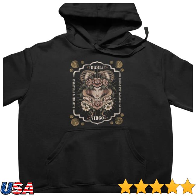 Official Murder Apparel Clothing MurderApparel Virgo Zodiac Top Shirt Murder Merch Shop