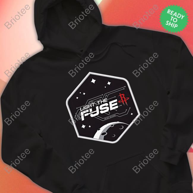 Houston Rockets Light The Fuse Mission Patch Shirt