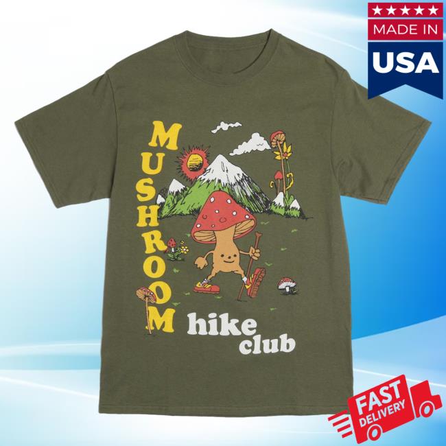 Official Altru Apparel Clothing Mushroom Hike Club Tee