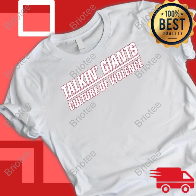 Jomboy Media Merch Talkin' Giants Culture Of Violence Shirts