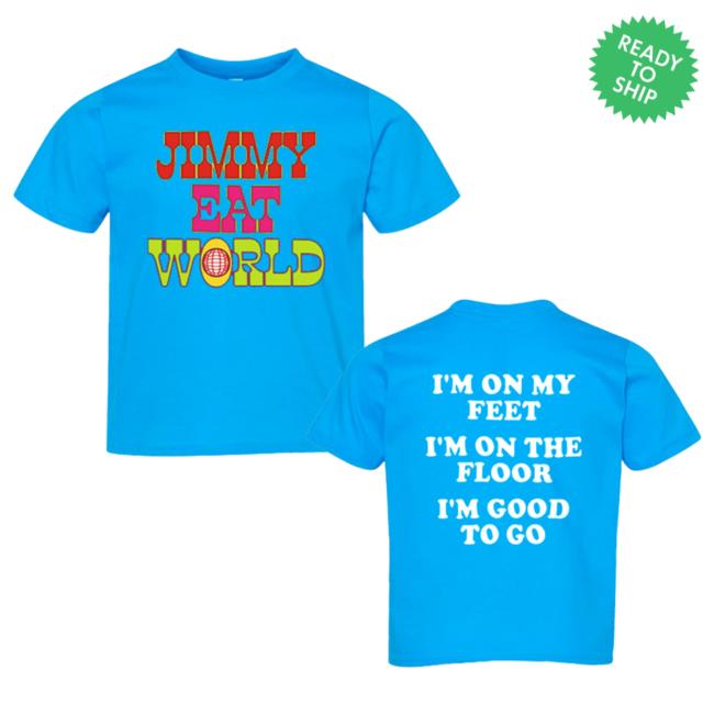 Official Jimmy Eat World Merch Good To Go Toddler Hooded