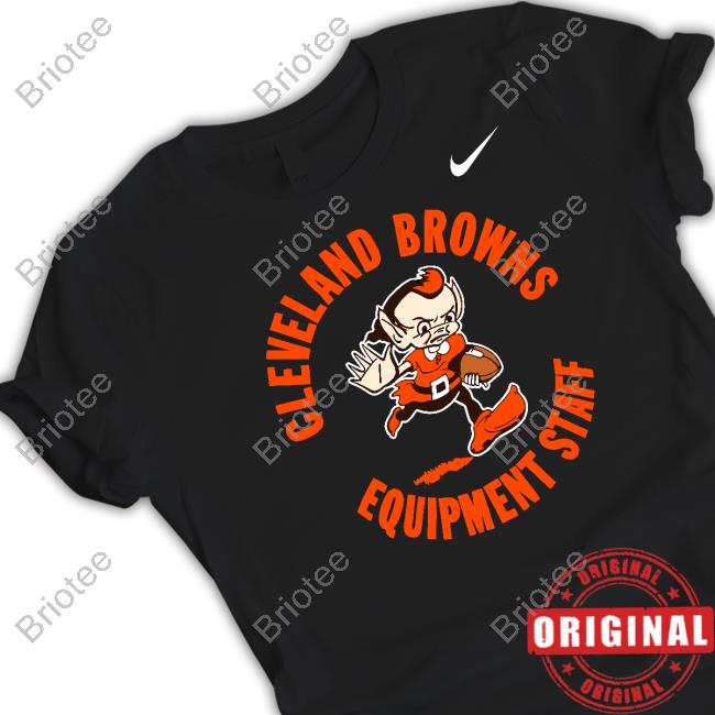 Official Cleveland Browns Equipment Staff Shirts