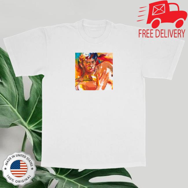 Official Omar Apollo Merch Live For Me Cover White T Shirt