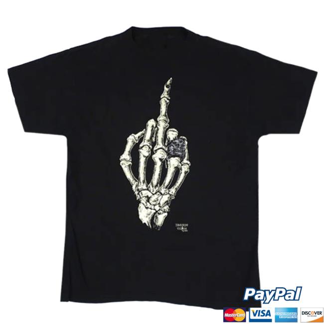 Middle Finger Skeleton Fashion 1993 Shirt