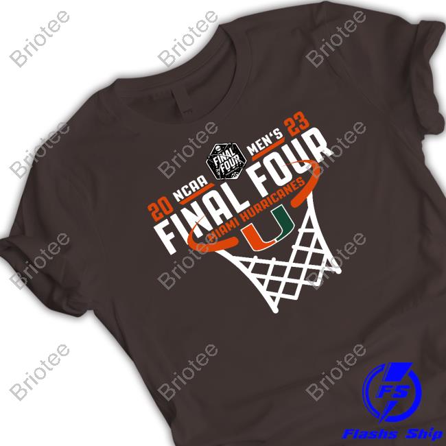 Official Allcanes Miami 2023 Final Four Net Sweatshirt