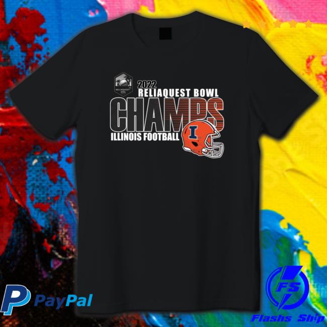 Illinois Football 2023 Reliaquest Bowl Champions Classic Shirt