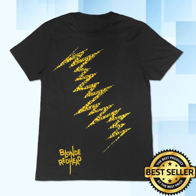 Official Blonde Redhead Leopard Bolt New Shirt