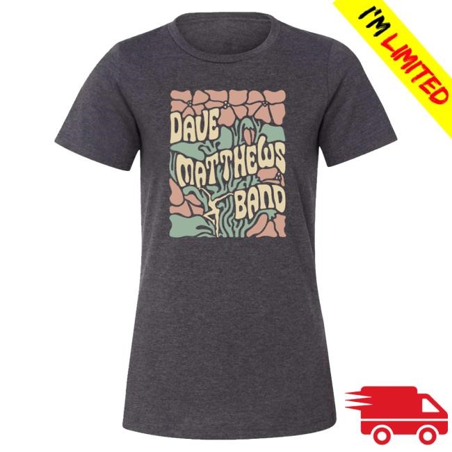 Official Dave Matthews Band Store Women's Florals Tshirt