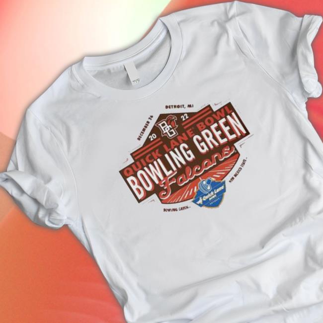 Bowling Green Falcons 2022 Quick Lane Bowl Shirts