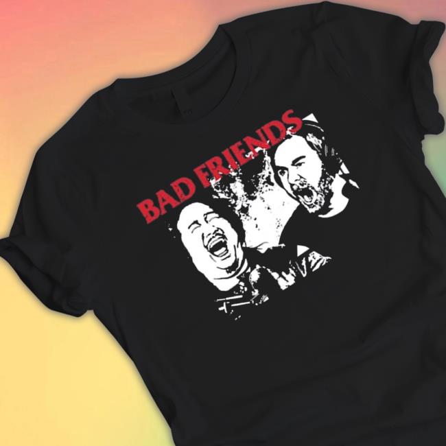 Official bad friends merch Yelling Shirt