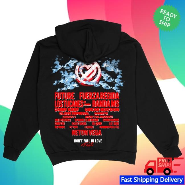 Don't Fall in Love Fest Festival Desert - Attractive Hoodie (Fest) Complex Merch Store Official