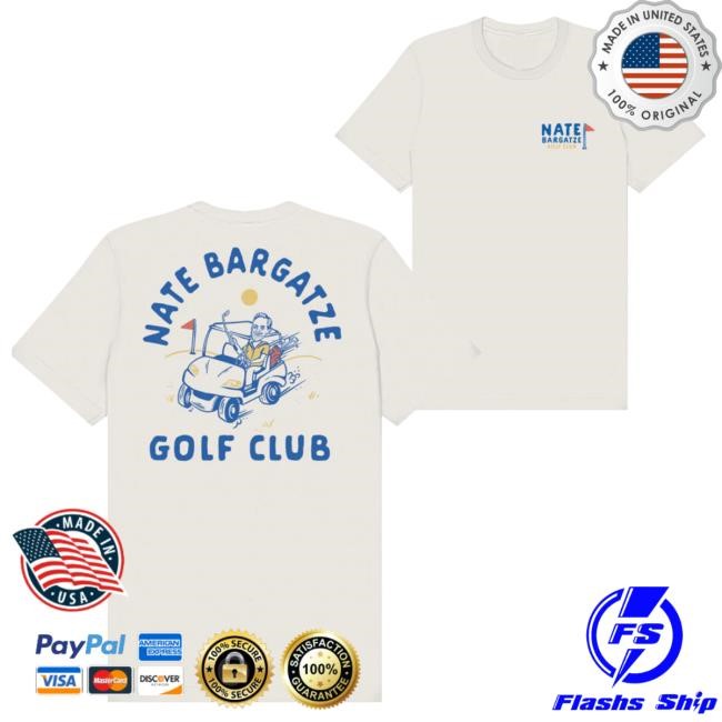 Official Nate Bargatze Merch Nate Bargatze Golf Club Shirt