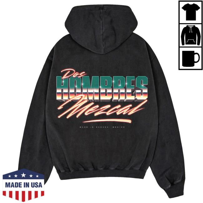 Official Dos Hombres Merch DosHombres Black Diamond Teal Popover Sweatshirt
