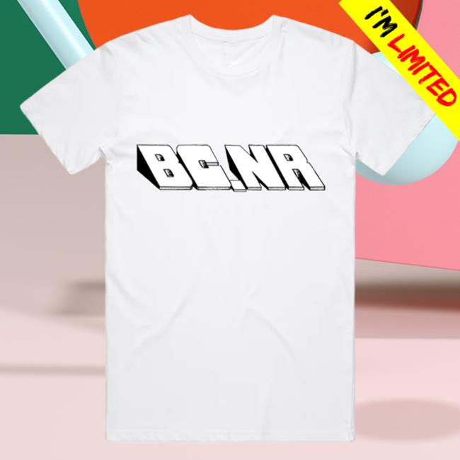 Official Black Country New Road Merch White Logo White T-Shirt