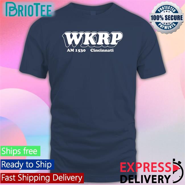 Super 70s Sports Merch Wkrp Am 1530 Cincinnati T Shirt