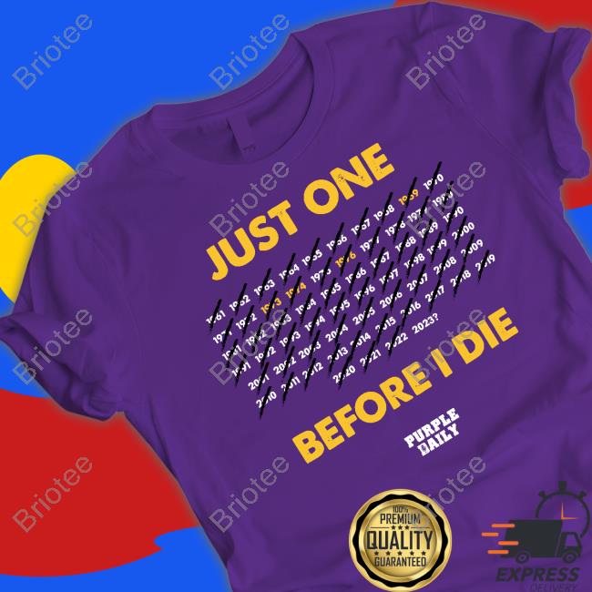 Just One Before I Die Purple Daily Tank Top