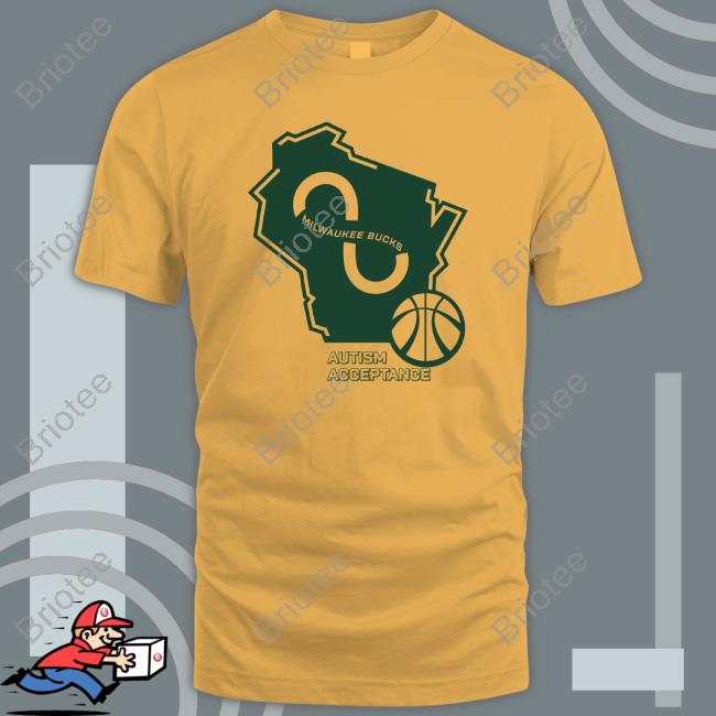 Official Aj Green Milwaukee Bucks Autism Acceptance Shirt