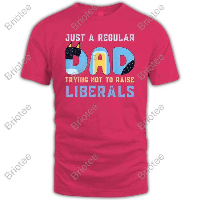 Just A Regular Dad Trying Not To Raise Liberals Hoodie