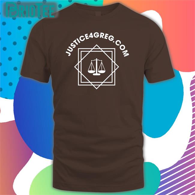 Rabia O'chaudry Scales Of Justice Apparel Justice 4 Greg Shirt