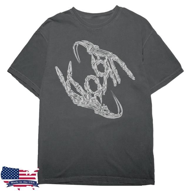 Official Korn Merch Store Korn Bone Hands Logo Tee
