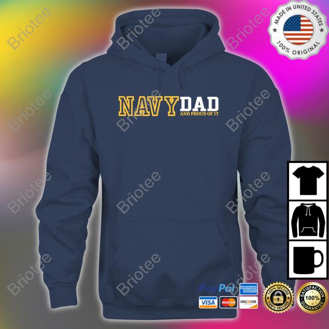 Navy Dad And Proud Of It T-Shirt