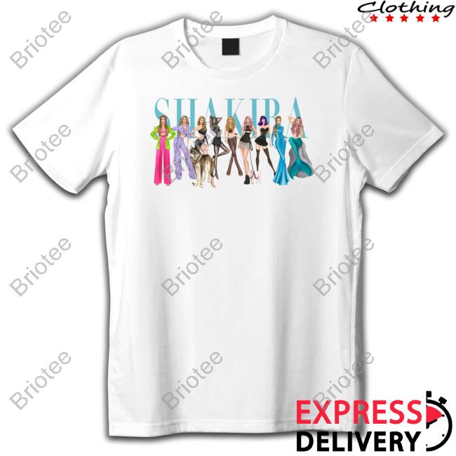 Shakira Iconic Looks T Shirt