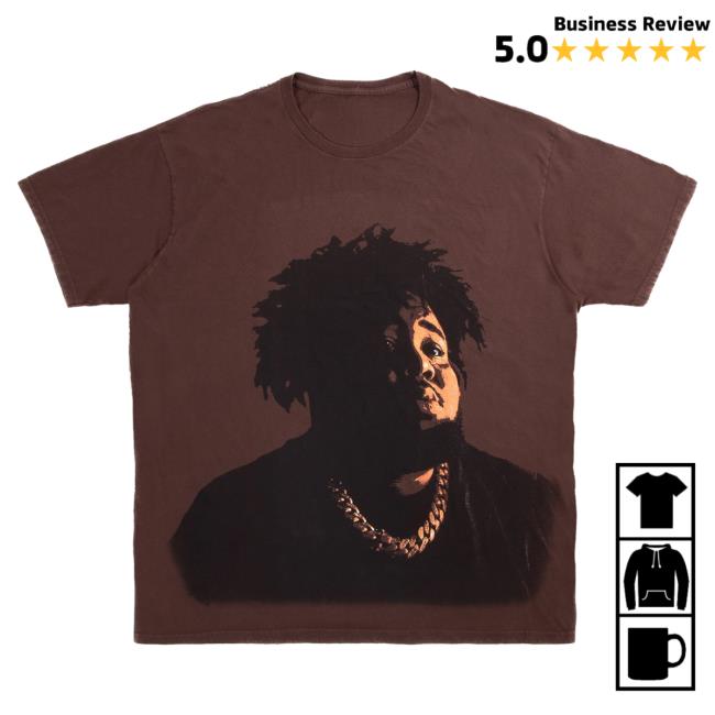 Official Rod Wave Apparel Clothing Store Merch Rod Wave Nostalgia Brown Tee RodWave Shop
