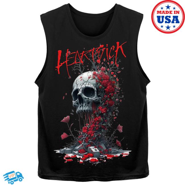 Official Heartsick Merch Shop Rose Skull Tank