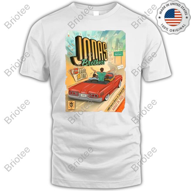 Jonas Brother The Tour Detroit Hoodie